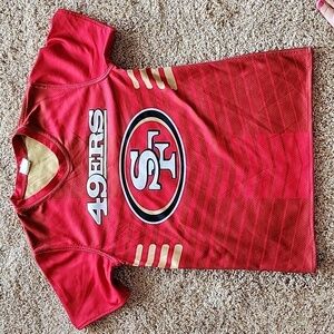 NFL 49ers reversible jersey, youth lg, reversible, Dry-excel